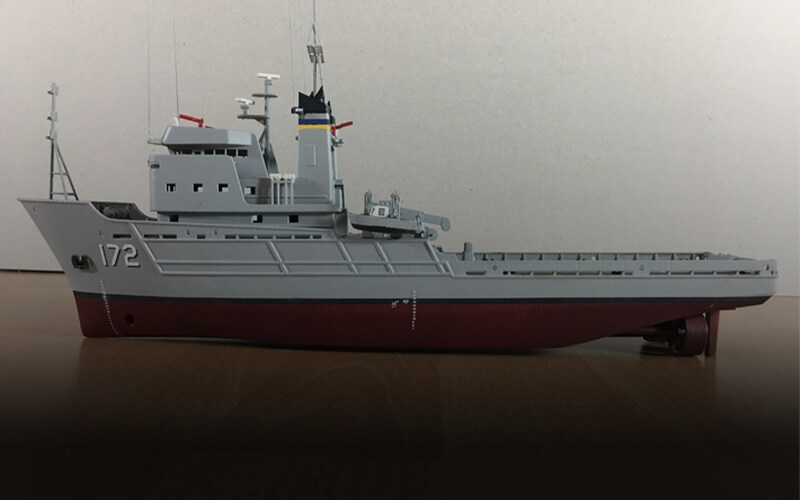 3d printed model ships