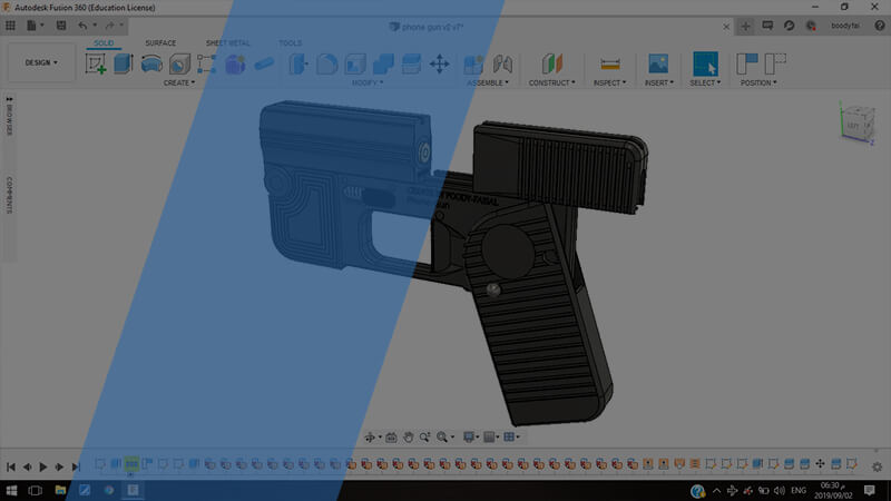 How 3D printers work for gun