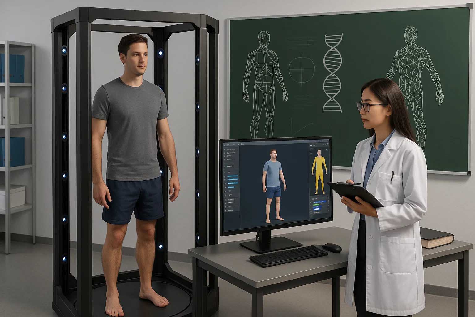 3D Body Scanner - Industrial 3D printer solution expert